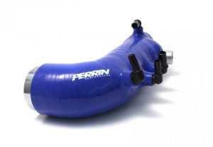 Subaru WRX Turbo Inlet Hose - Perrin Performance - Blue - `08-`14